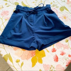 Lauren James Navy Shorts SZ XS